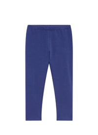 Fleece legging with elasticated waistband - Blue Oceano