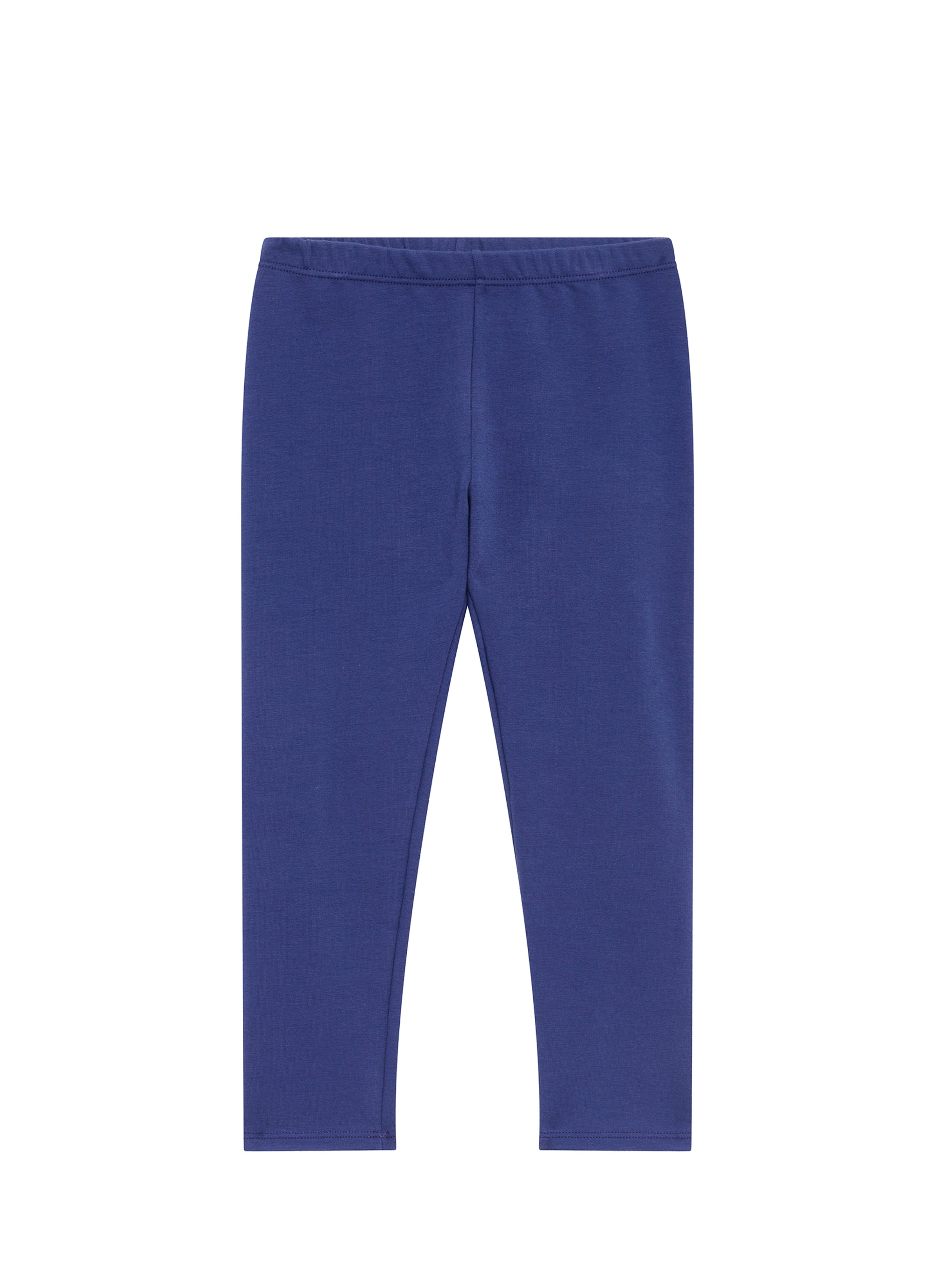 Fleece legging with elasticated waistband - Blue Oceano