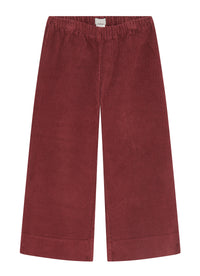 Corduroy culottes - Bordeaux