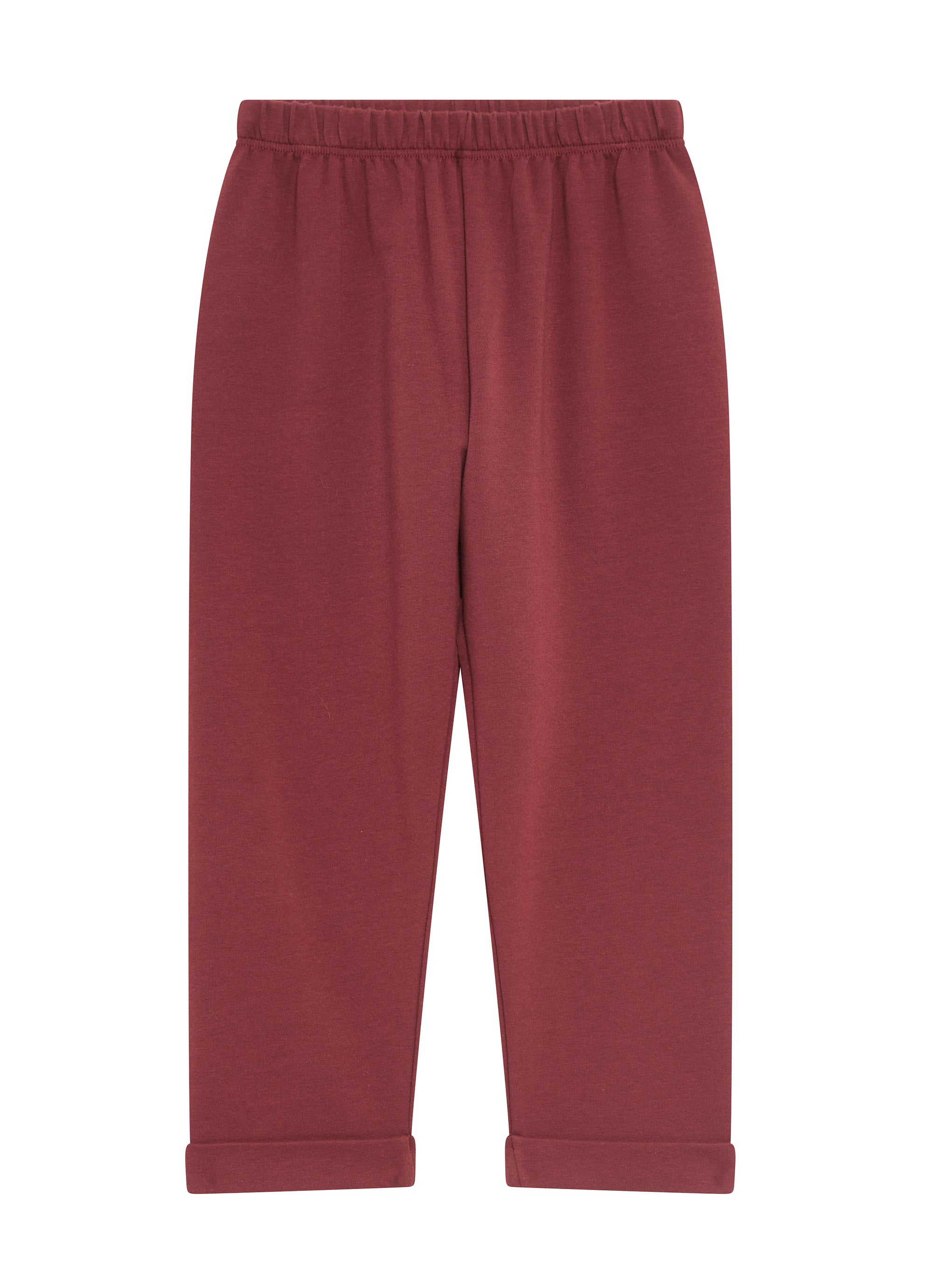 Pantalon en molleton extensible - Bordeaux