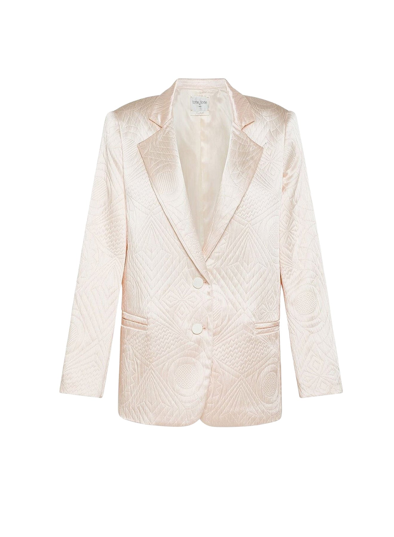 Veste Matelass' Couture - Ivory