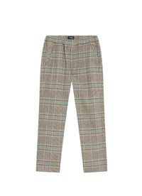 Checked trousers - Mirtillo