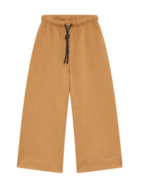 Plush cropped trousers - Cannella