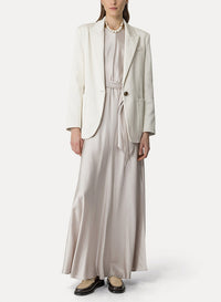 Blazer coupe droite - Ivory