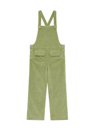 Corduroy overalls - Verde Foglia