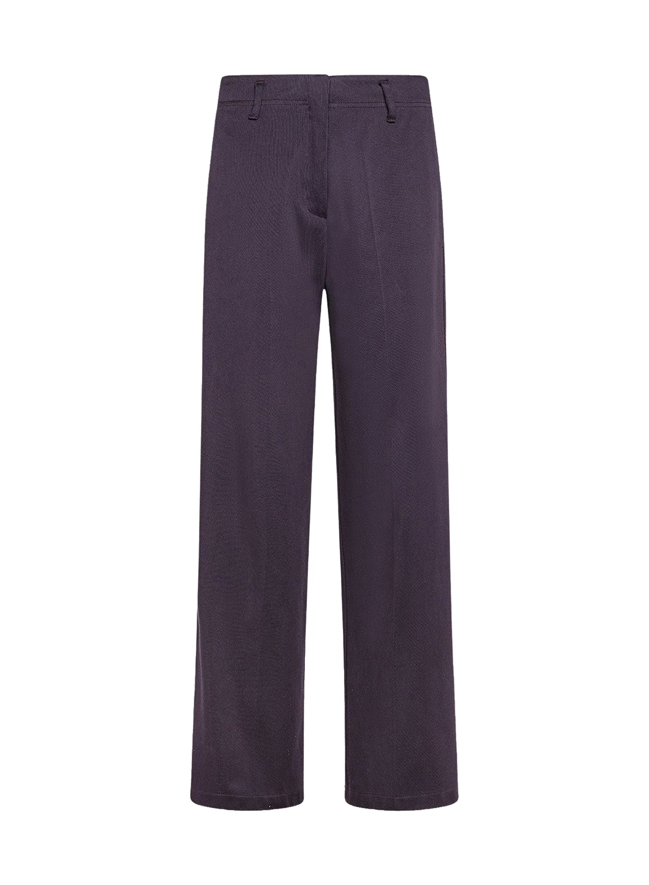 Pantalon droit en coton - Ink