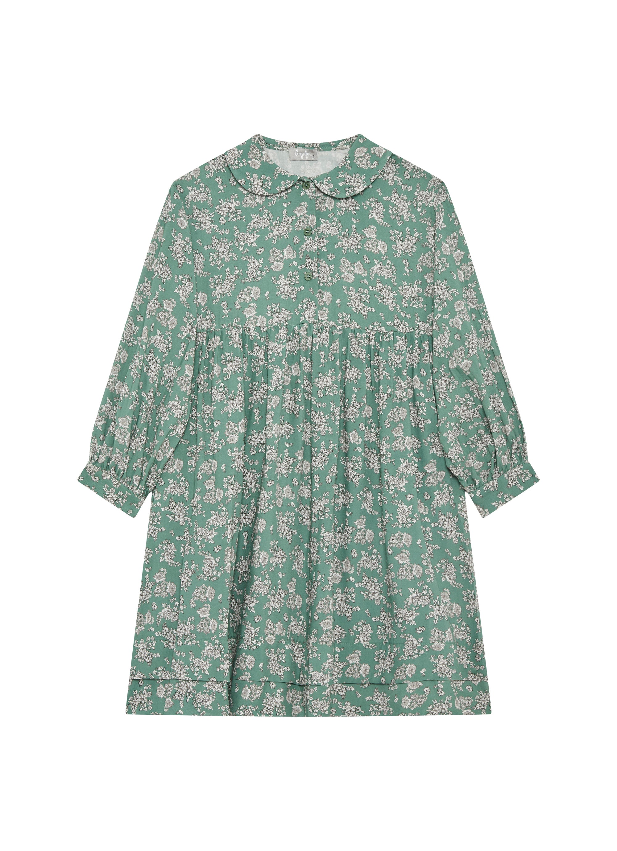 Floral print dress - Verde Drago