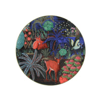 Set de 4 Assiettes à dessert Antilope Le Jardin du Palais - Multicolore