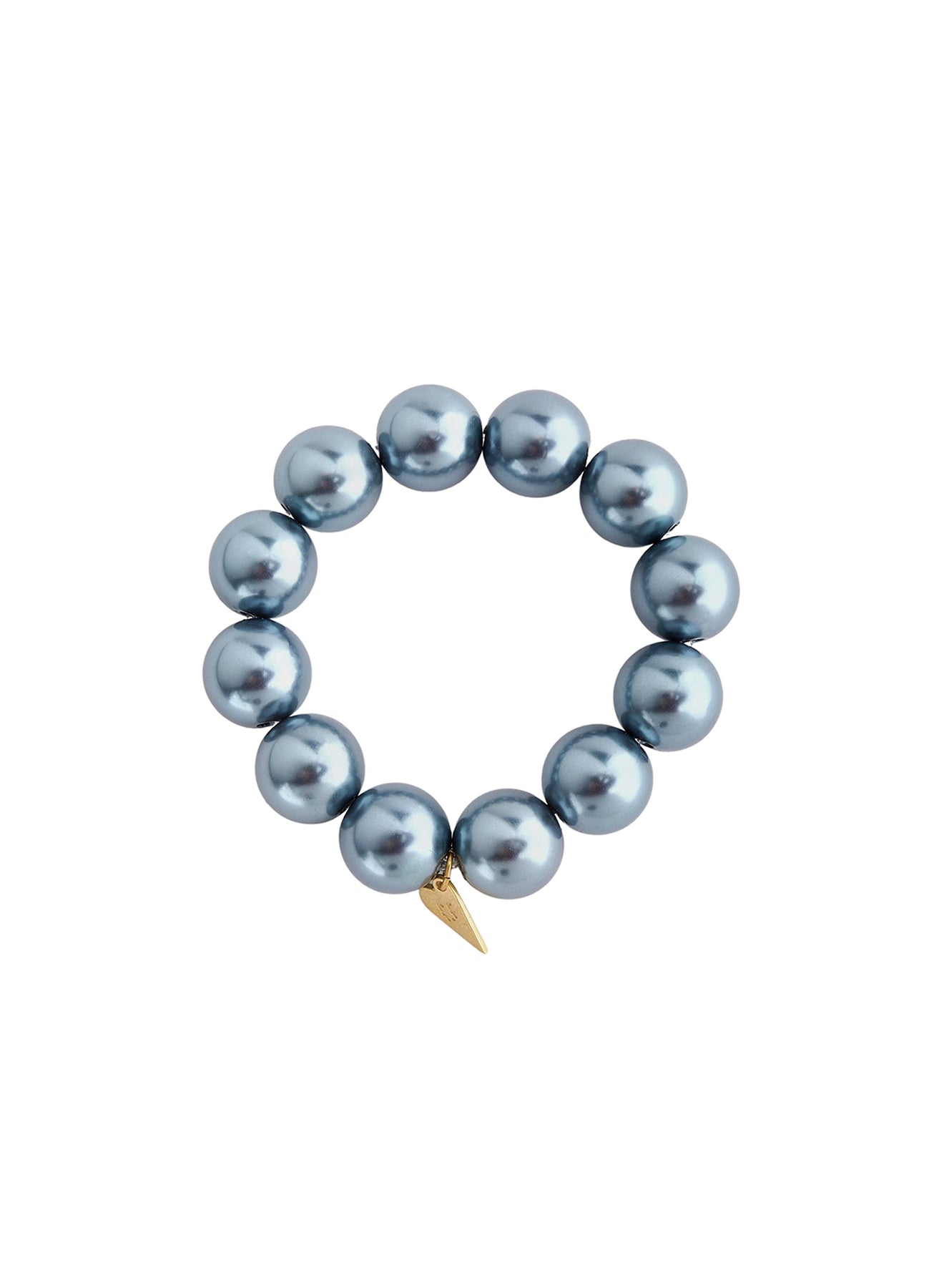 Bracelet en perles de résine - Grey