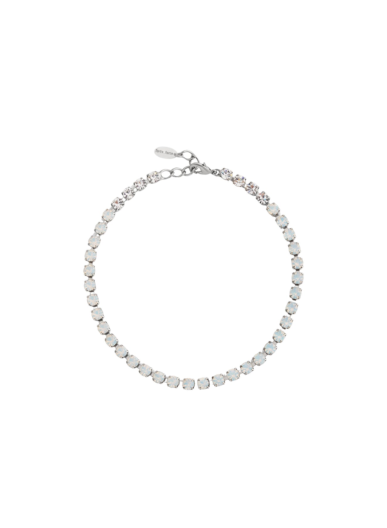 Petit collier en cristaux bicolores - Opal