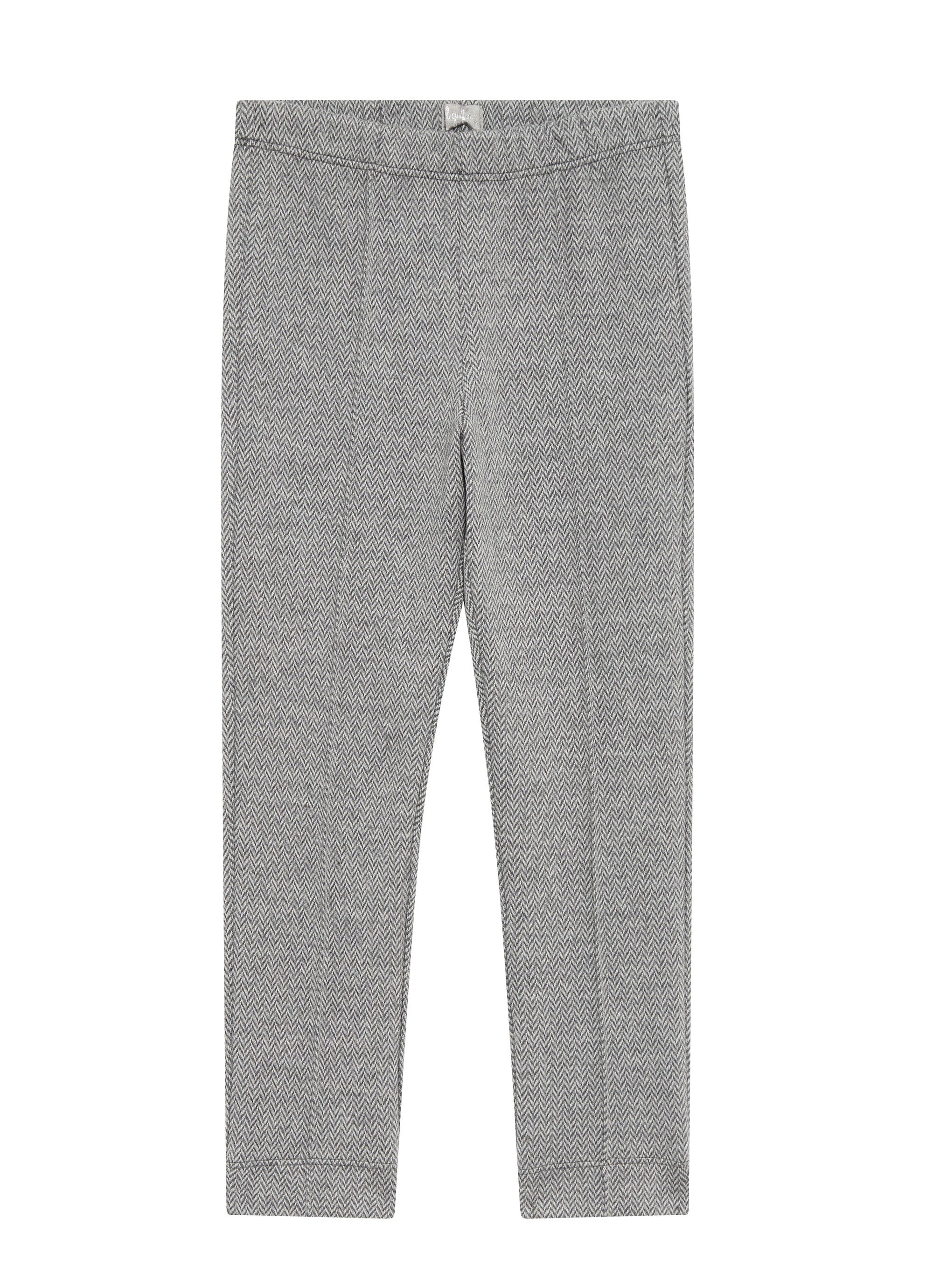 Herringbone trousers - Granito