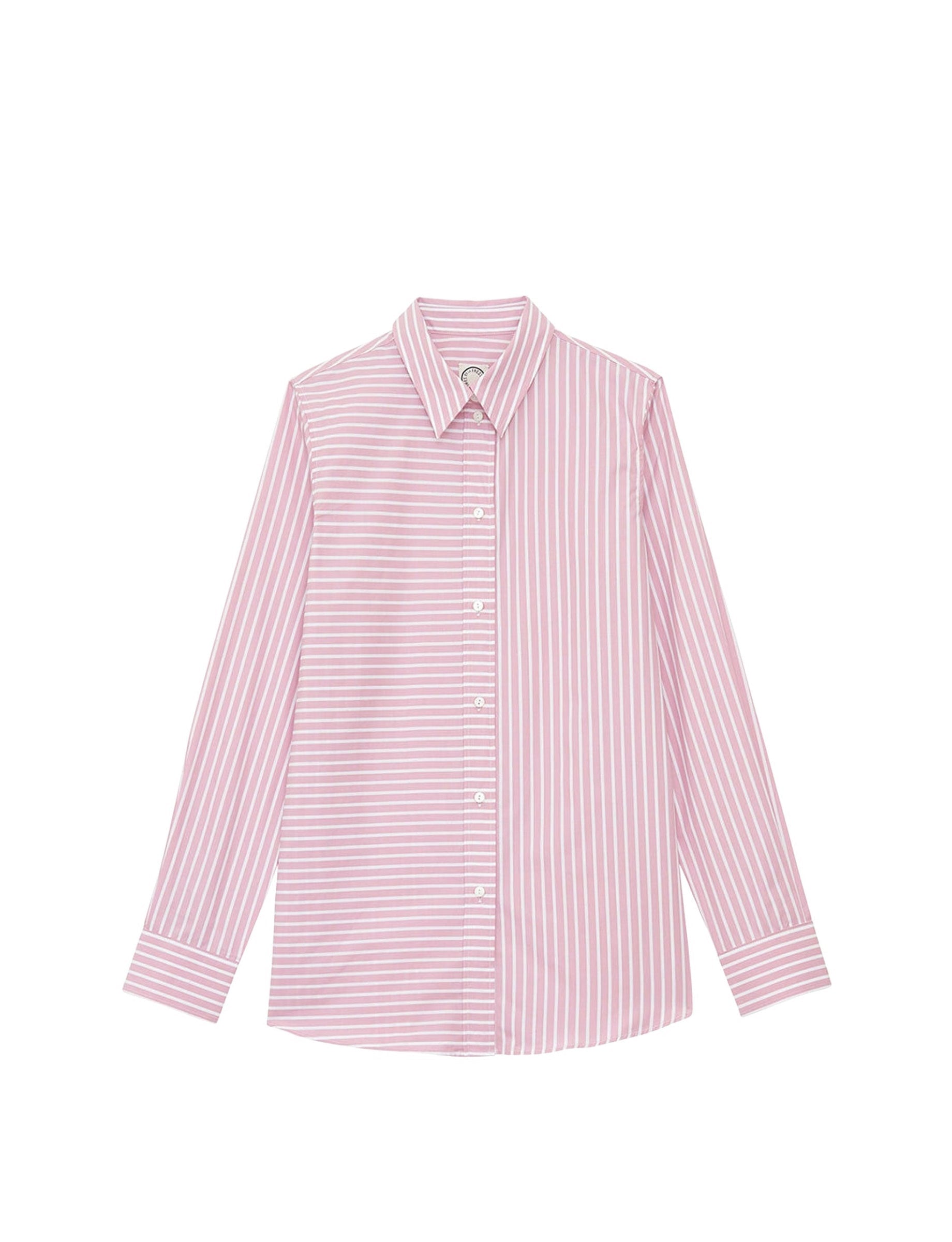 3qty RELIQUAT 65€ 0%  / Chemise cintrée Martin - White Pink
