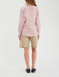3qty RELIQUAT 65€ 0%  / Chemise cintrée Martin - White Pink