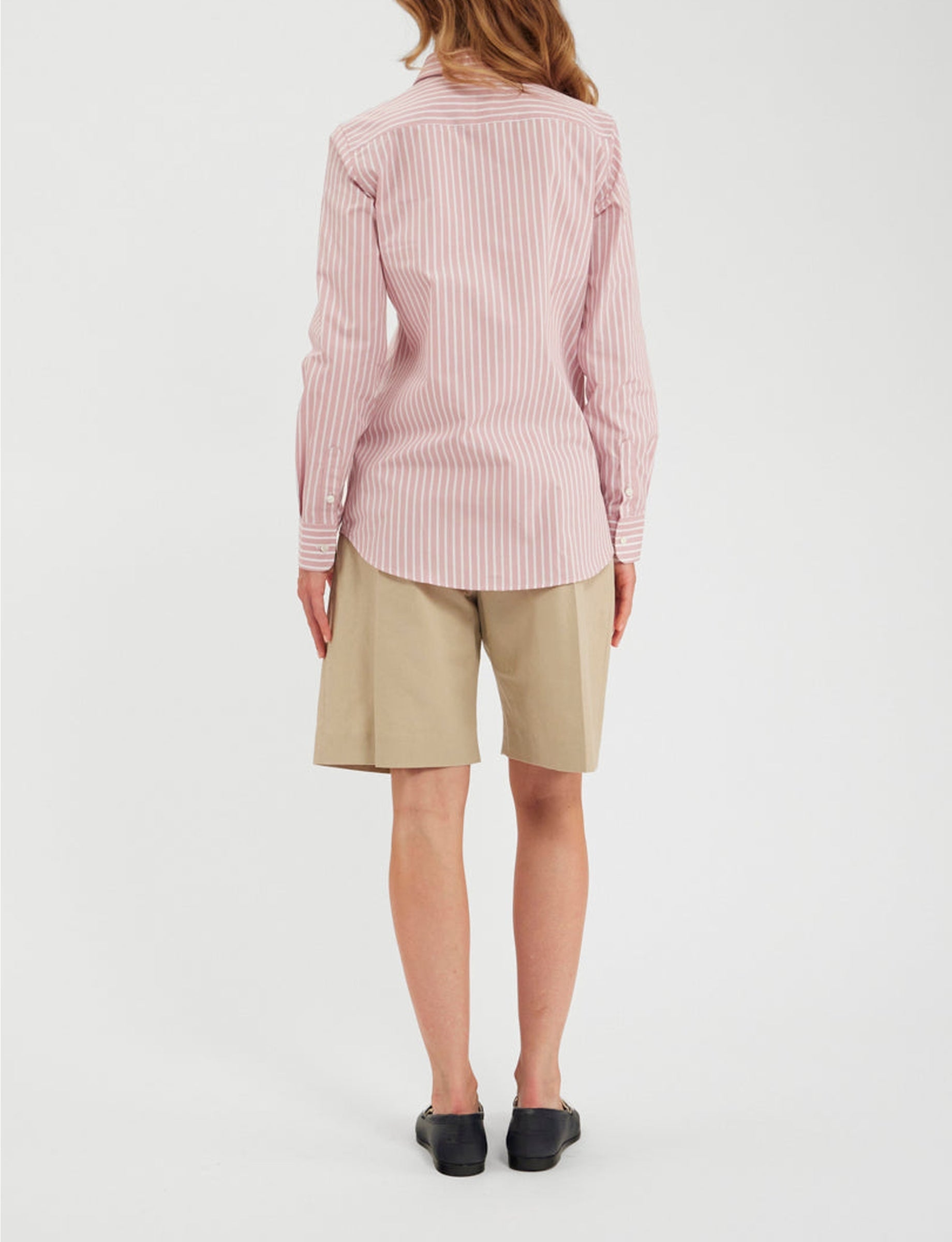 3qty RELIQUAT 65€ 0%  / Chemise cintrée Martin - White Pink