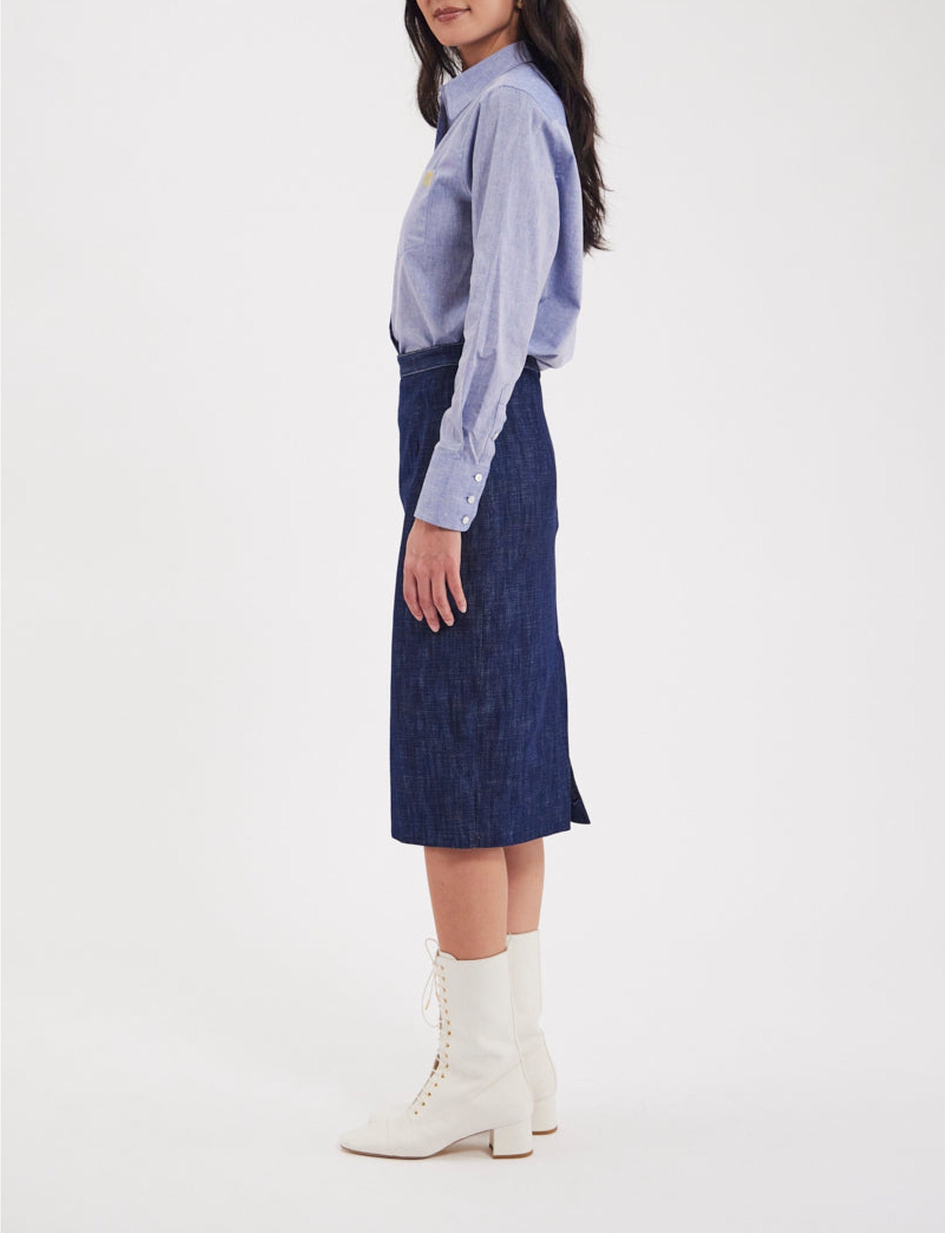 7qty RELIQUAT 90€ 0%  / Jupe crayon Gabriela - Blue