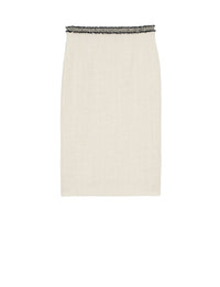 37qty RELIQUAT 90€ 4,3%  / Jupe crayon Gabriela - Ecru