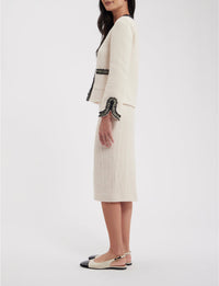 37qty RELIQUAT 90€ 4,3%  / Jupe crayon Gabriela - Ecru