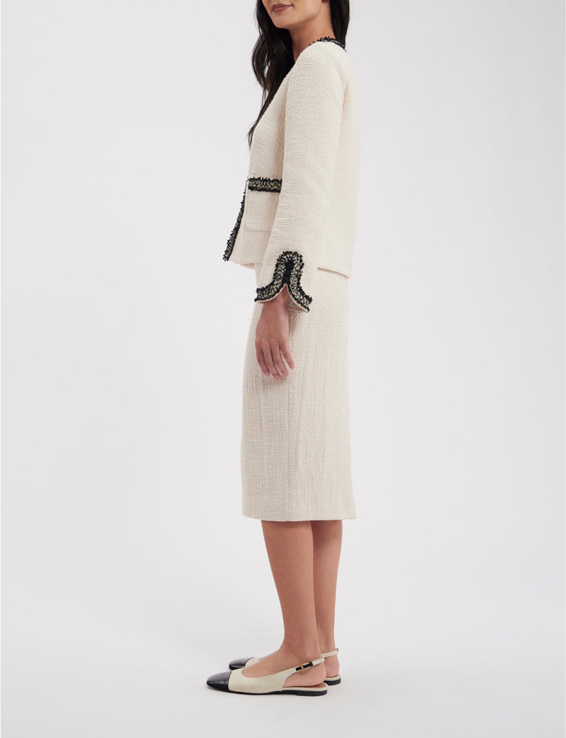 37qty RELIQUAT 90€ 4,3%  / Jupe crayon Gabriela - Ecru
