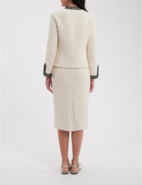37qty RELIQUAT 90€ 4,3%  / Jupe crayon Gabriela - Ecru