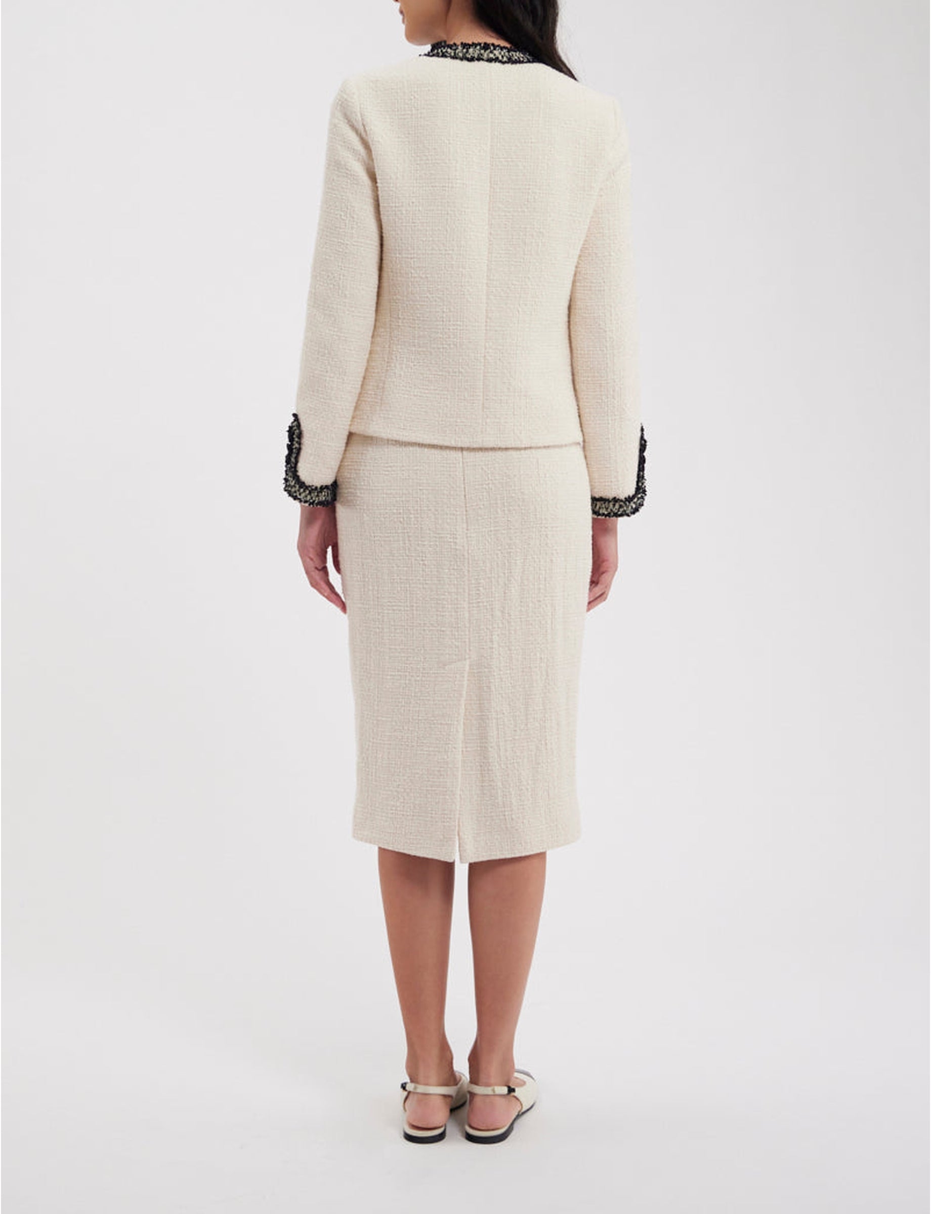 37qty RELIQUAT 90€ 4,3%  / Jupe crayon Gabriela - Ecru