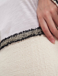 37qty RELIQUAT 90€ 4,3%  / Jupe crayon Gabriela - Ecru