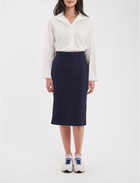 21qty RELIQUAT 90€ 3,4%  / Jupe crayon Gabriela - Blue Navy