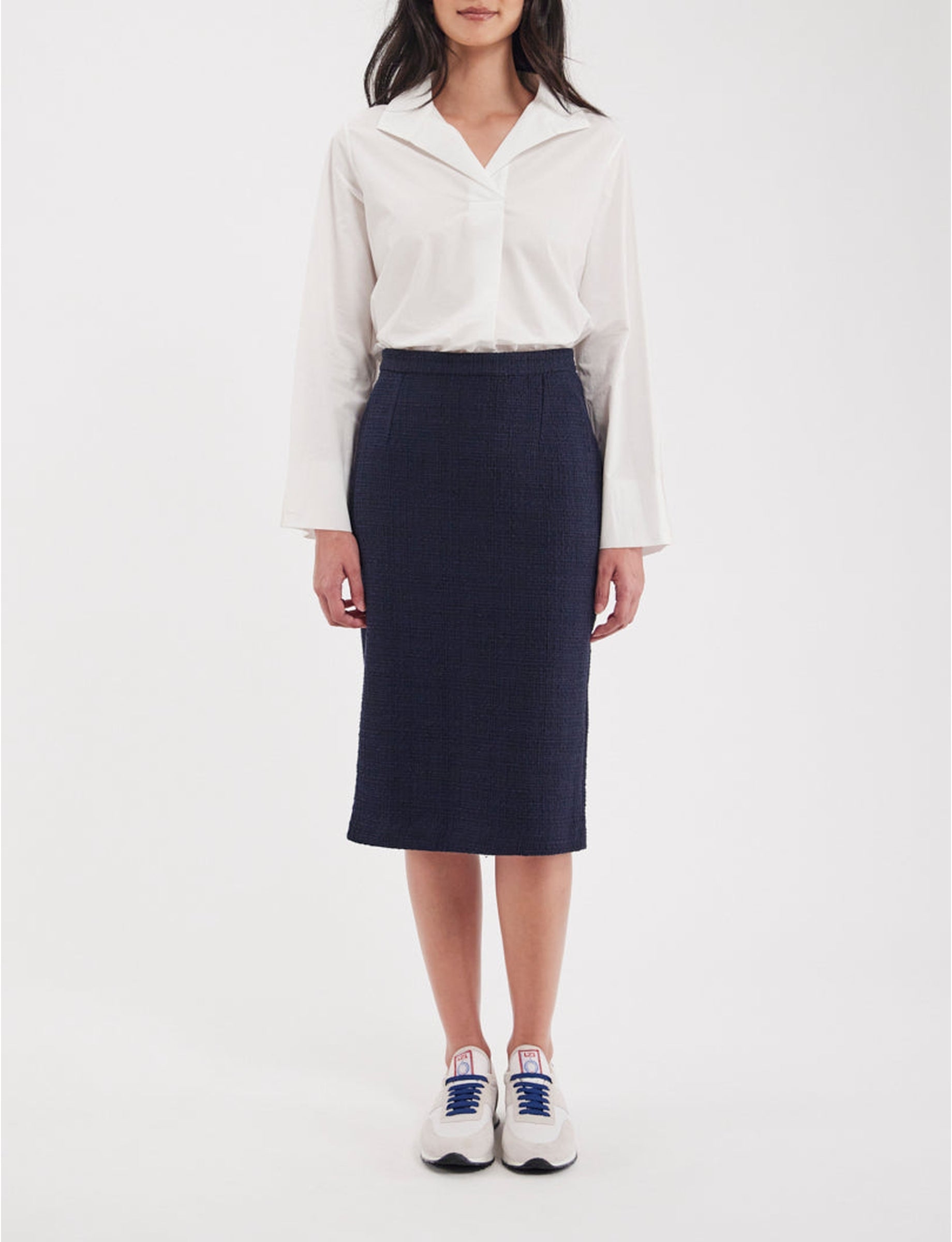 21qty RELIQUAT 90€ 3,4%  / Jupe crayon Gabriela - Blue Navy
