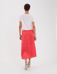 4qty RELIQUAT 90€ 0%  / Jupe portefeuille Aurelie - Pink