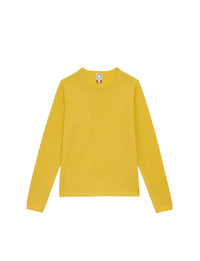 2qty RELIQUAT 75€ 50%  / Pull droit Angelina en laine - Yellow