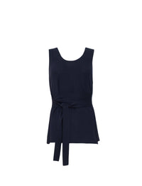 26qty RELIQUAT 65€ 9,4%  / Débardeur noué Albane - Blue Navy