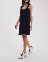 1qty RELIQUAT 50€ 100%  / Robe droite Martha - Blue Navy