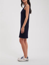 1qty RELIQUAT 50€ 100%  / Robe droite Martha - Blue Navy