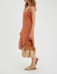 18qty RELIQUAT 50€ 7,7%  / Robe droite Martha - Caramel