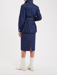 15qty RELIQUAT 140€ 30,8%  / Manteau Romaric - Blue