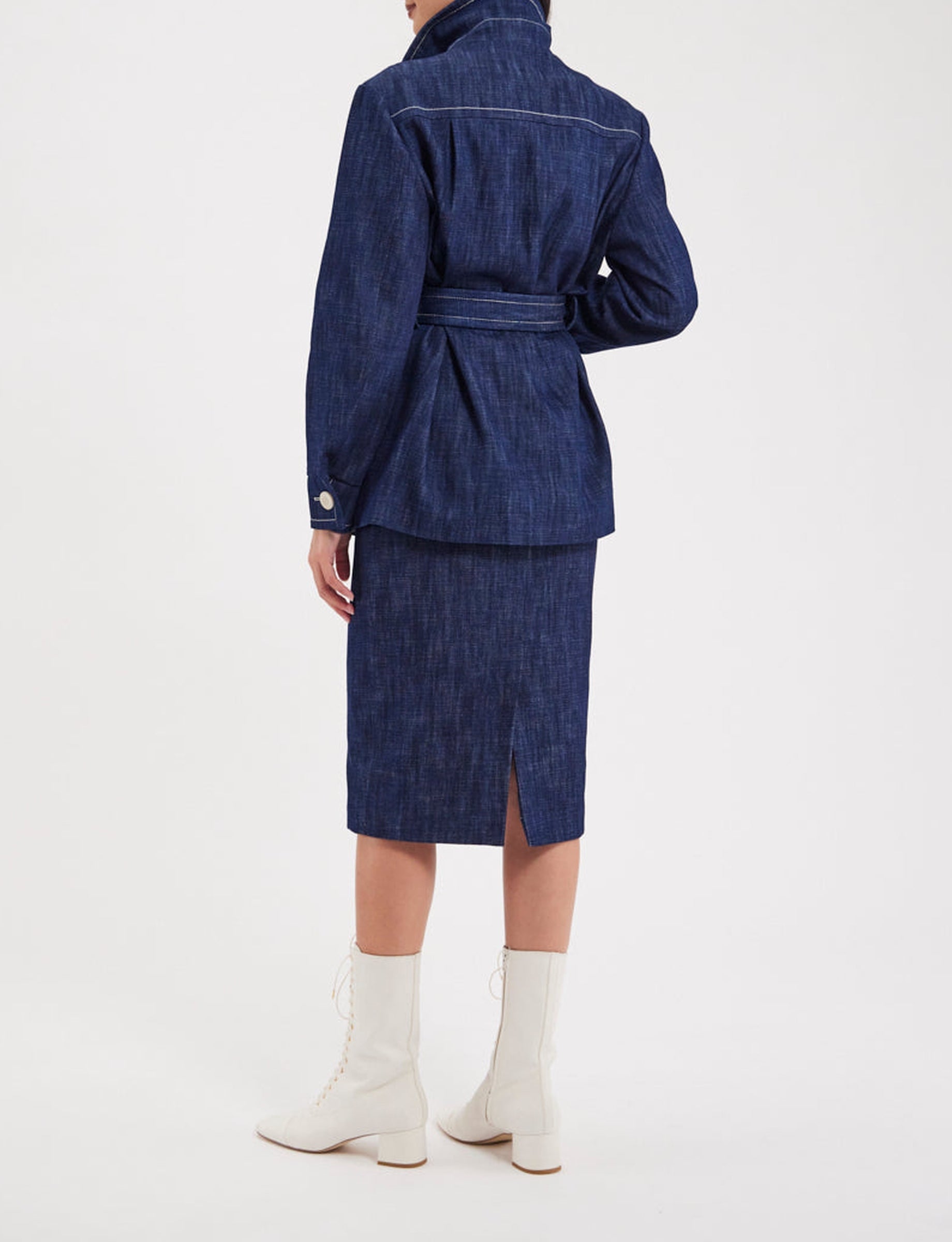 15qty RELIQUAT 140€ 30,8%  / Manteau Romaric - Blue