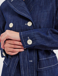 15qty RELIQUAT 140€ 30,8%  / Manteau Romaric - Blue