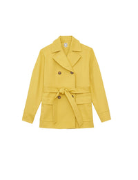 21qty RELIQUAT 150€ 11,5%  / Manteau Romaric - Yellow