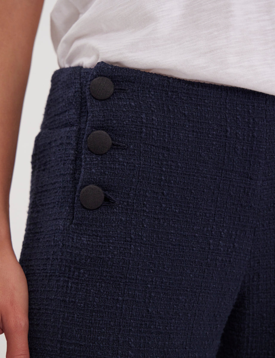 9qty RELIQUAT 85€ 47,4%  / Pantalon large Gabriel - Blue Navy