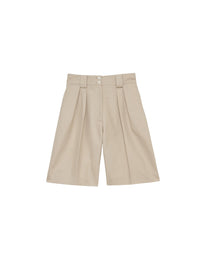 4qty RELIQUAT 75€ 16,7%  / Short taille haute Odette en lin - Beige