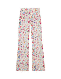 7qty RELIQUAT 120€ 62,5%  / Pantalon flare Charlotte - Ecru Multicolor