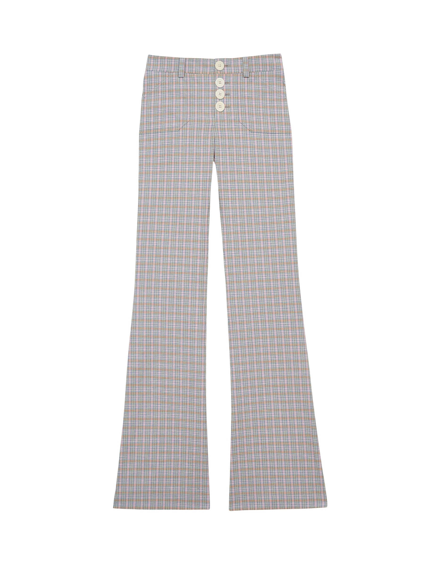 22qty RELIQUAT 90€ 7,3%  / Pantalon flare Charlotte - Multicolor