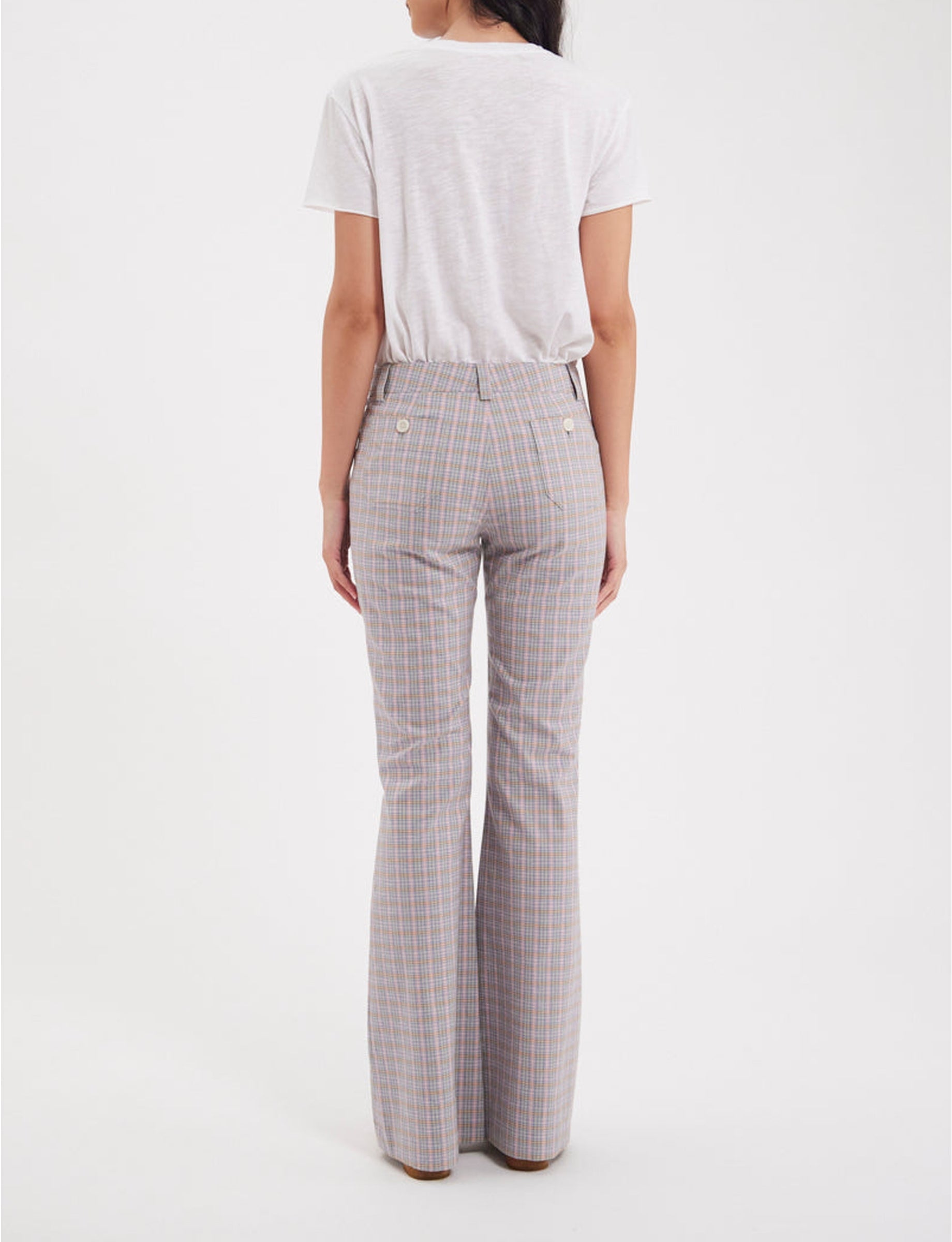 22qty RELIQUAT 90€ 7,3%  / Pantalon flare Charlotte - Multicolor