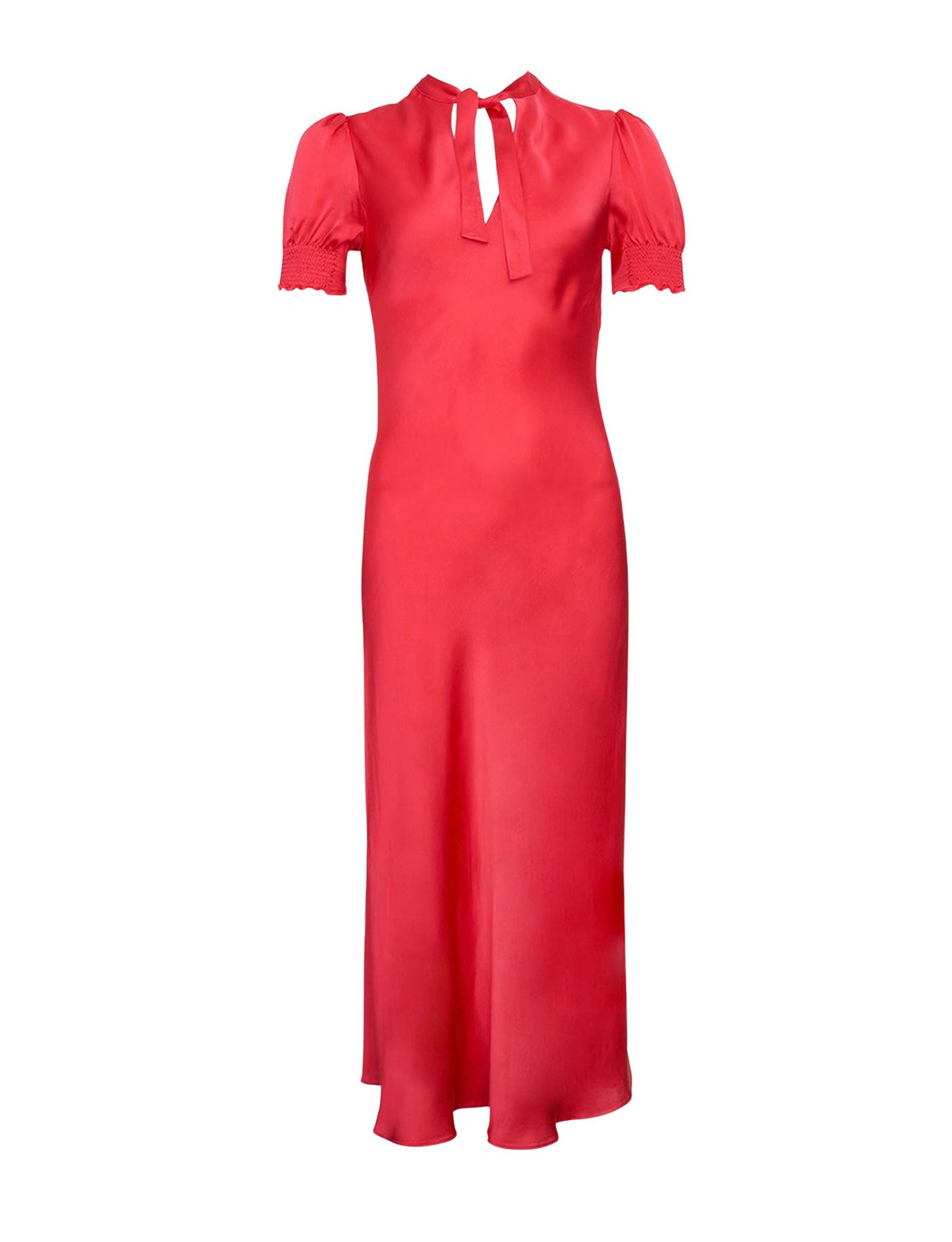 1qty RELIQUAT 95€ 100%  / Robe mi-longue Cerise - Pink