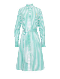 1qty RELIQUAT 75€ 0%  / Robe chemise Amour - White Turquoise
