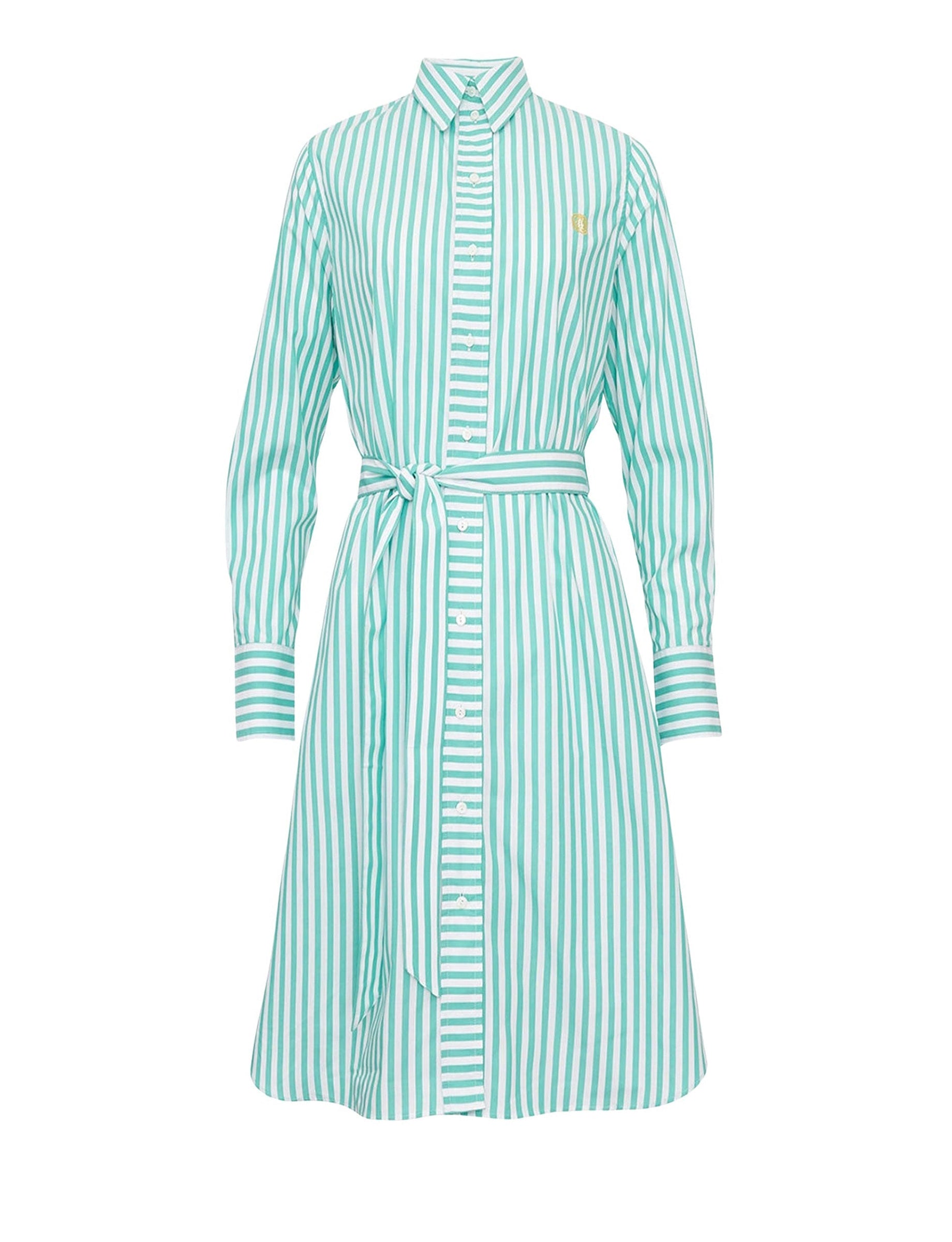 1qty RELIQUAT 75€ 0%  / Robe chemise Amour - White Turquoise