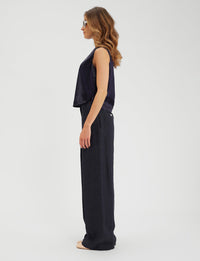1qty RELIQUAT 65€ 50%  / Débardeur droit Albert - Blue Navy