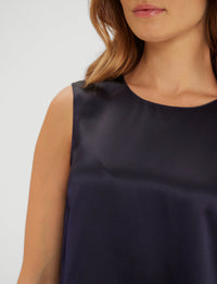 1qty RELIQUAT 65€ 50%  / Débardeur droit Albert - Blue Navy