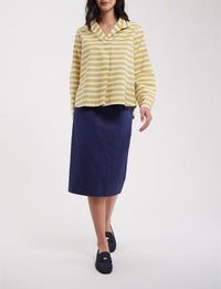 2qty RELIQUAT 65€ 0%  / Chemise large Noa - White Yellow