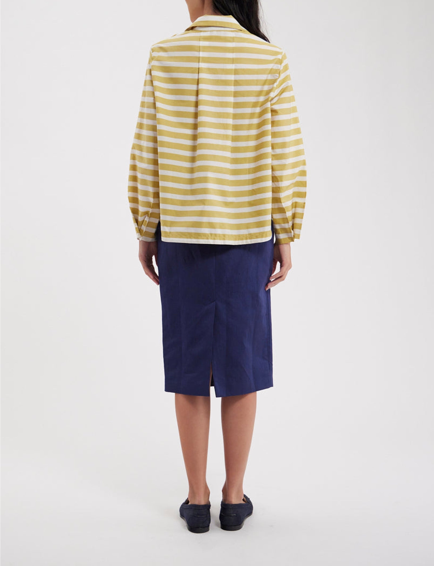 2qty RELIQUAT 65€ 0%  / Chemise large Noa - White Yellow