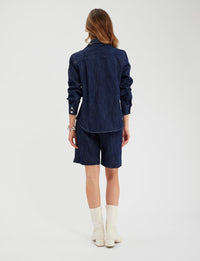 22qty RELIQUAT 80€ 5,6%  / Chemise droite Evana - Blue
